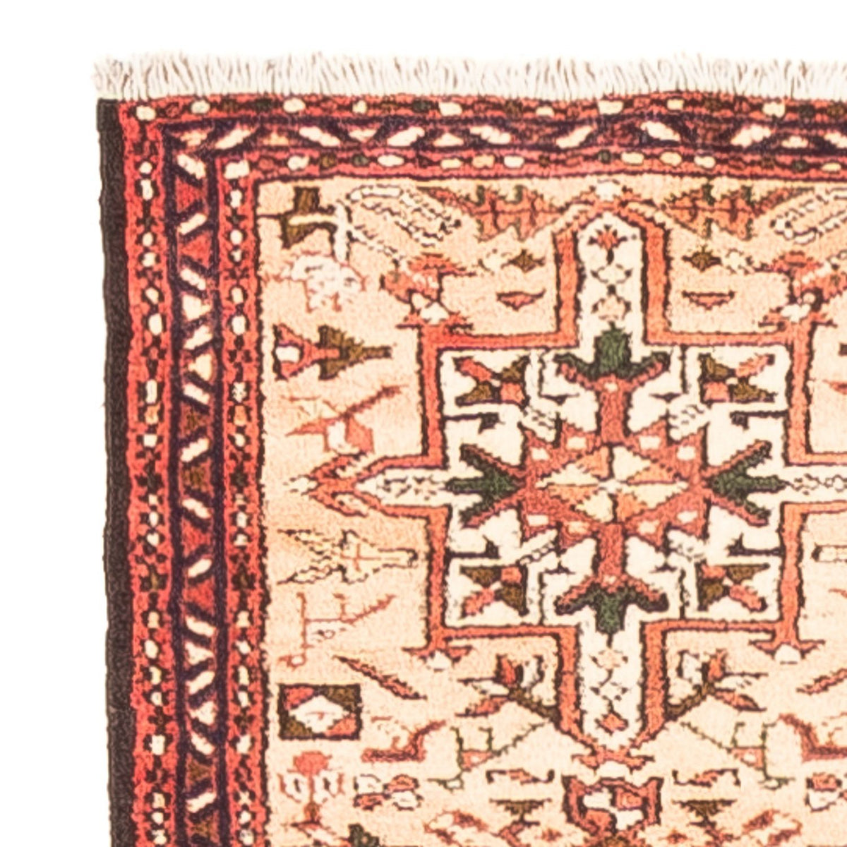 Løber Persisk tæppe - Nomadisk - 322 x 58 cm - creme