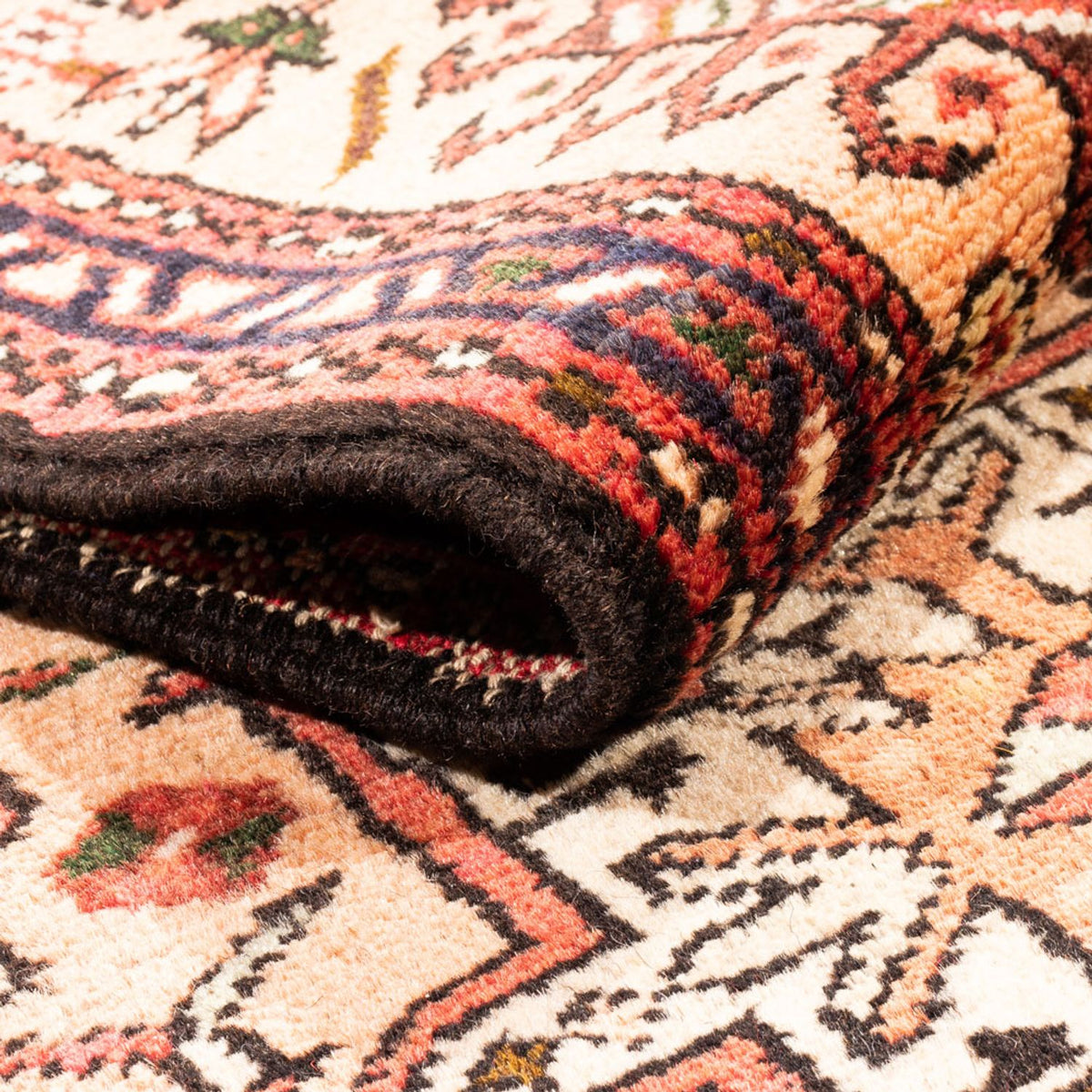 Løber Persisk tæppe - Nomadisk - 322 x 58 cm - creme