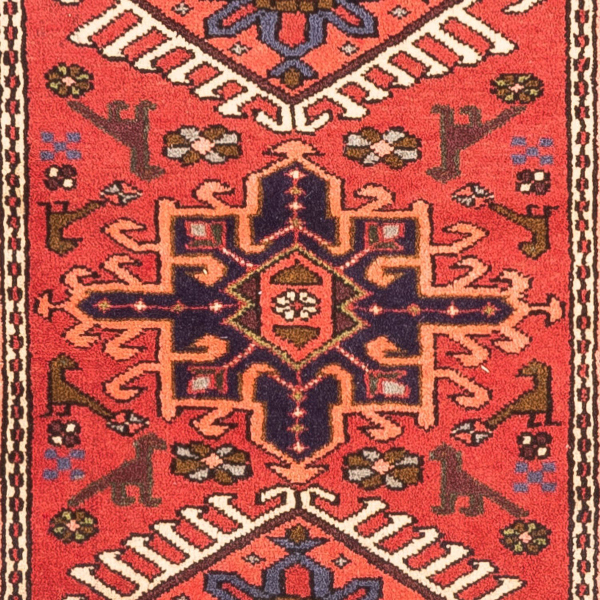 Løber Persisk tæppe - Nomadisk - 294 x 70 cm - rød