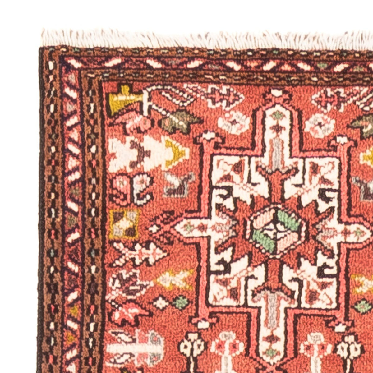 Løber Persisk tæppe - Nomadisk - 393 x 62 cm - rød