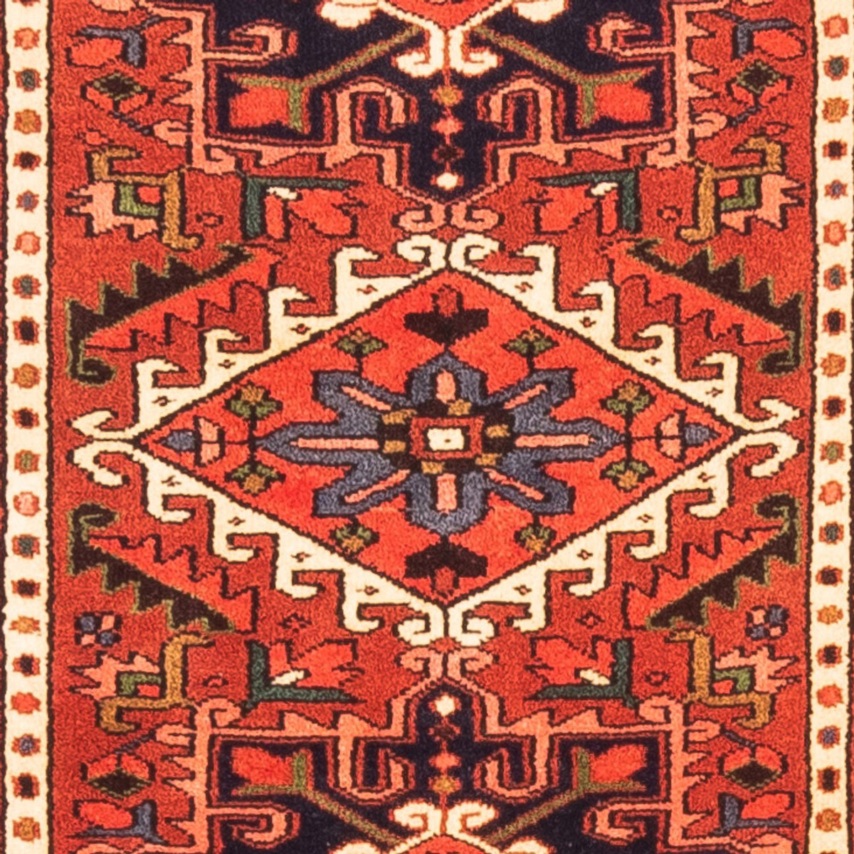 Løber Persisk tæppe - Nomadisk - 202 x 70 cm - rød