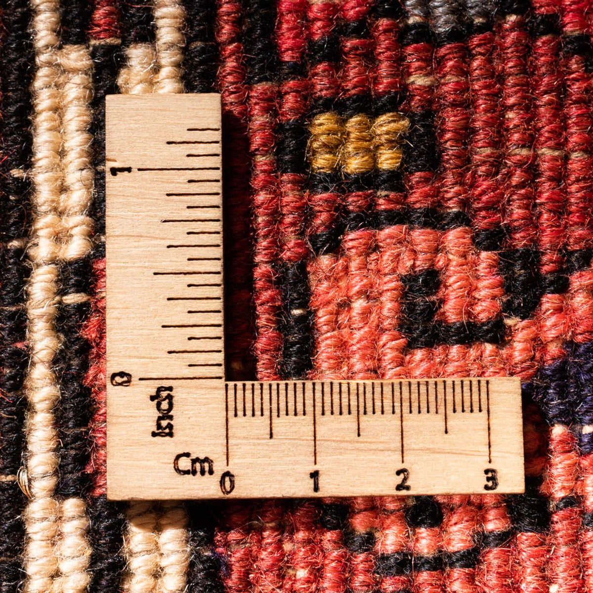 Løber Persisk tæppe - Nomadisk - 196 x 64 cm - rød