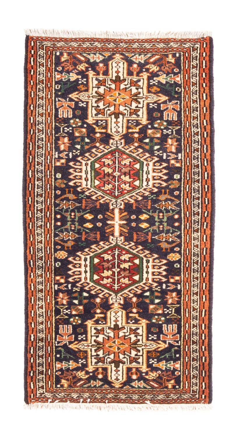 Persisk tæppe - Nomadisk - 138 x 73 cm - rød