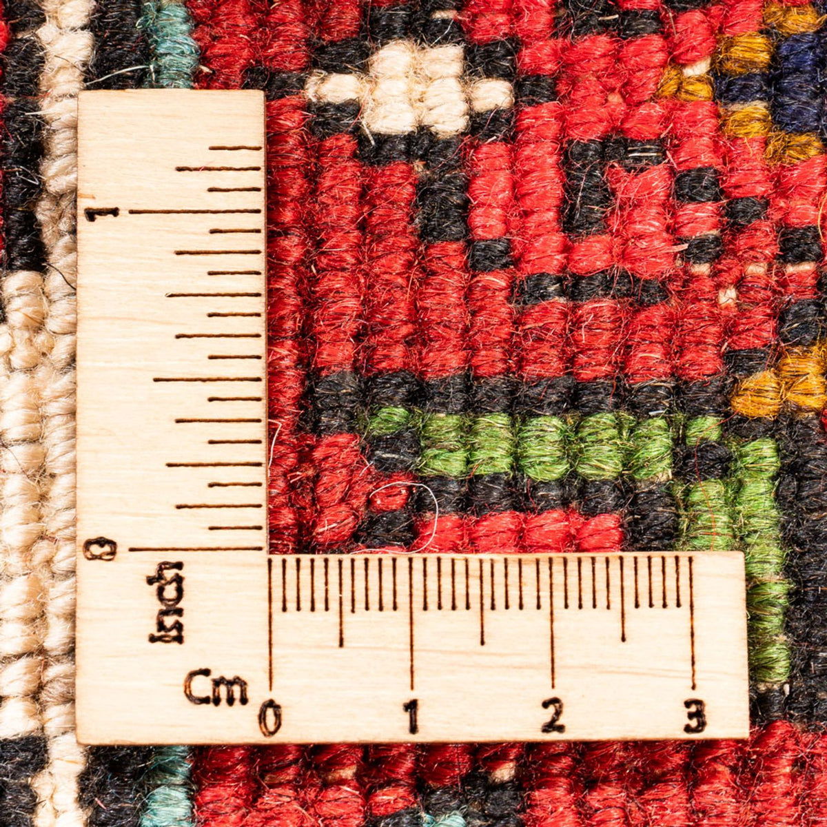 Løber Persisk tæppe - Nomadisk - 206 x 64 cm - rød