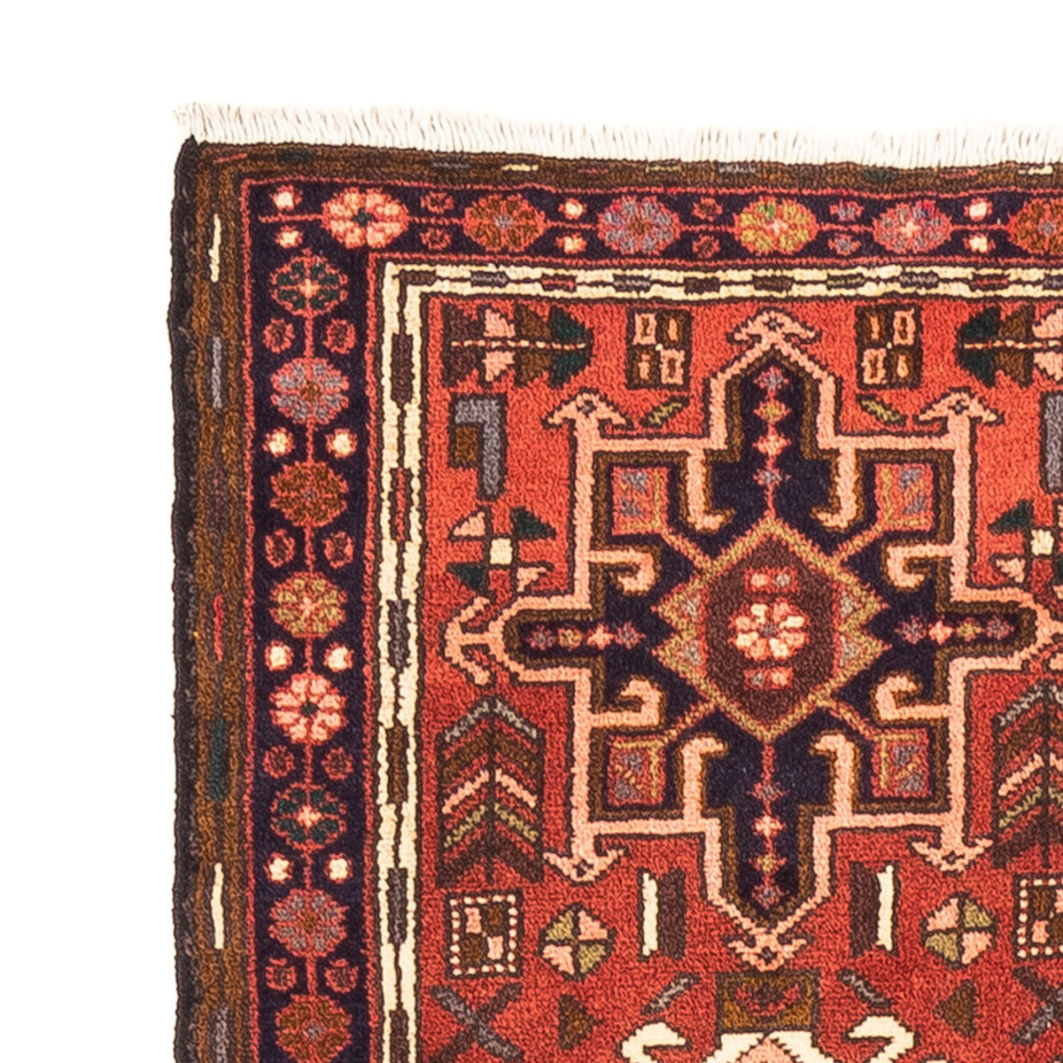 Løber Persisk tæppe - Nomadisk - 203 x 60 cm - rød