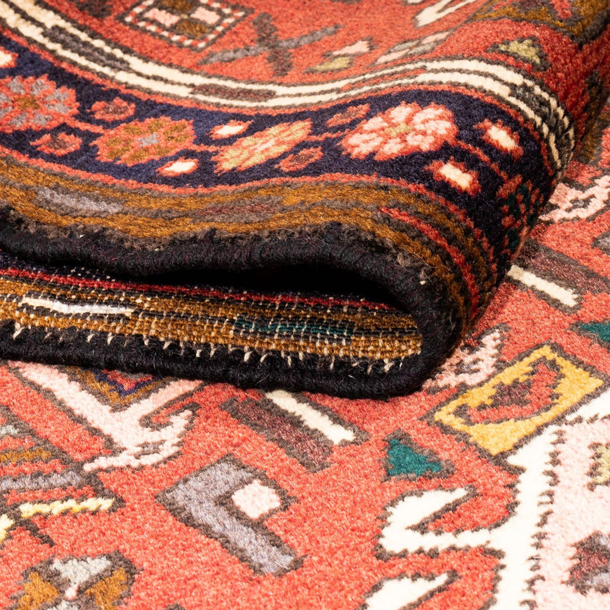 Løber Persisk tæppe - Nomadisk - 203 x 60 cm - rød