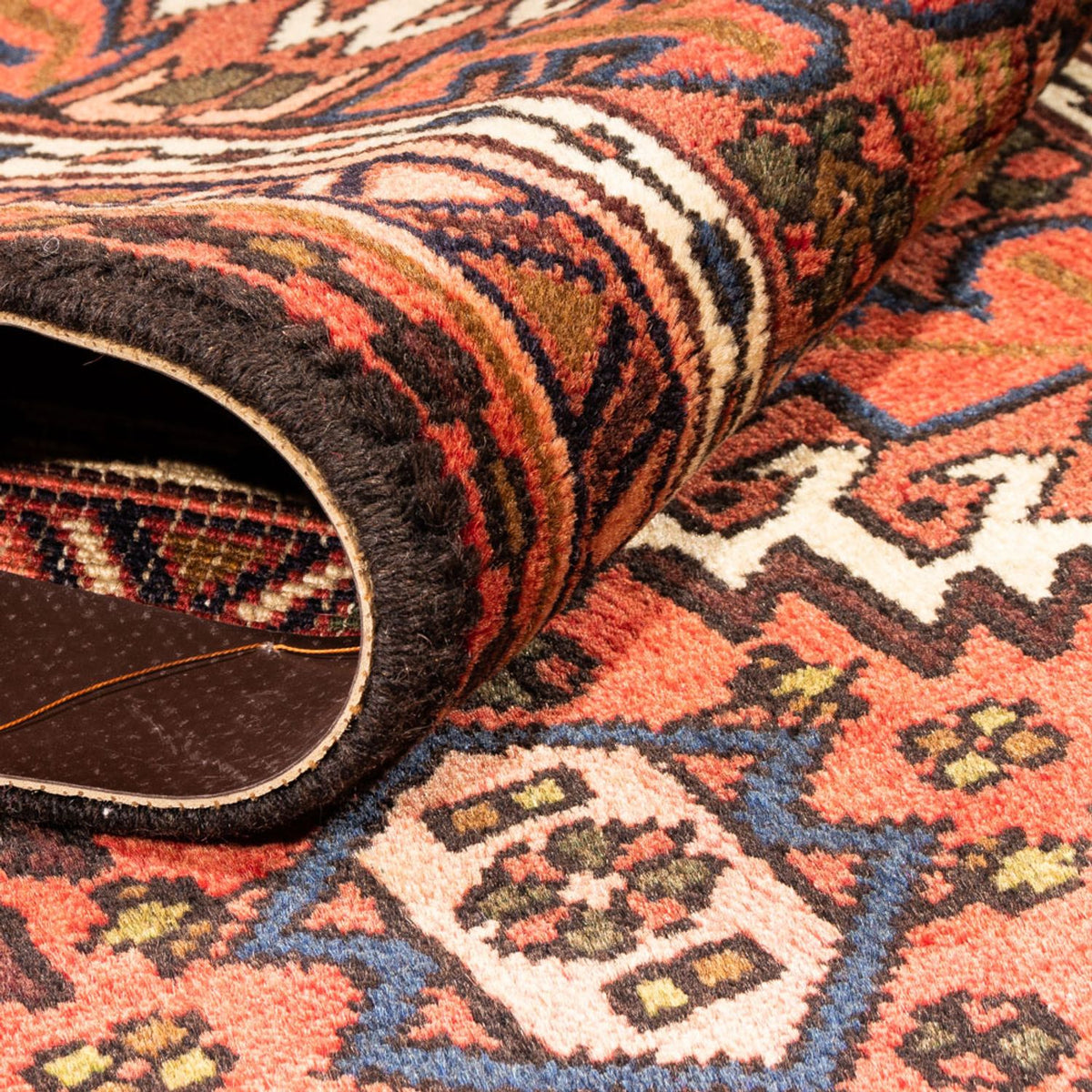 Løber Persisk tæppe - Nomadisk - 206 x 68 cm - rød