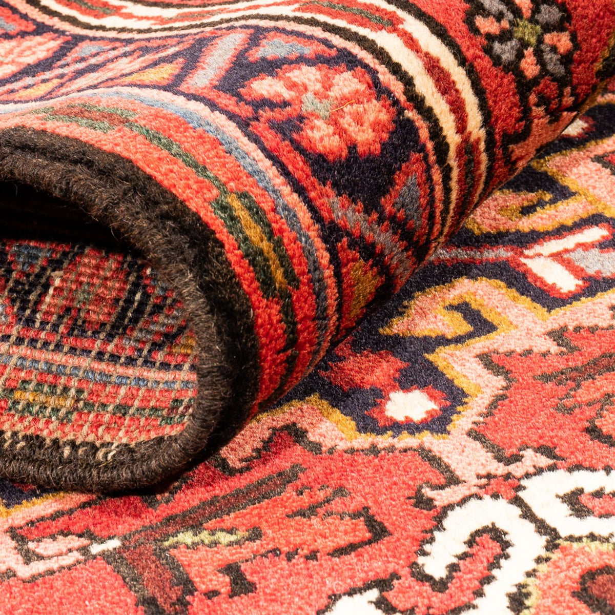 Løber Persisk tæppe - Nomadisk - 202 x 62 cm - rød