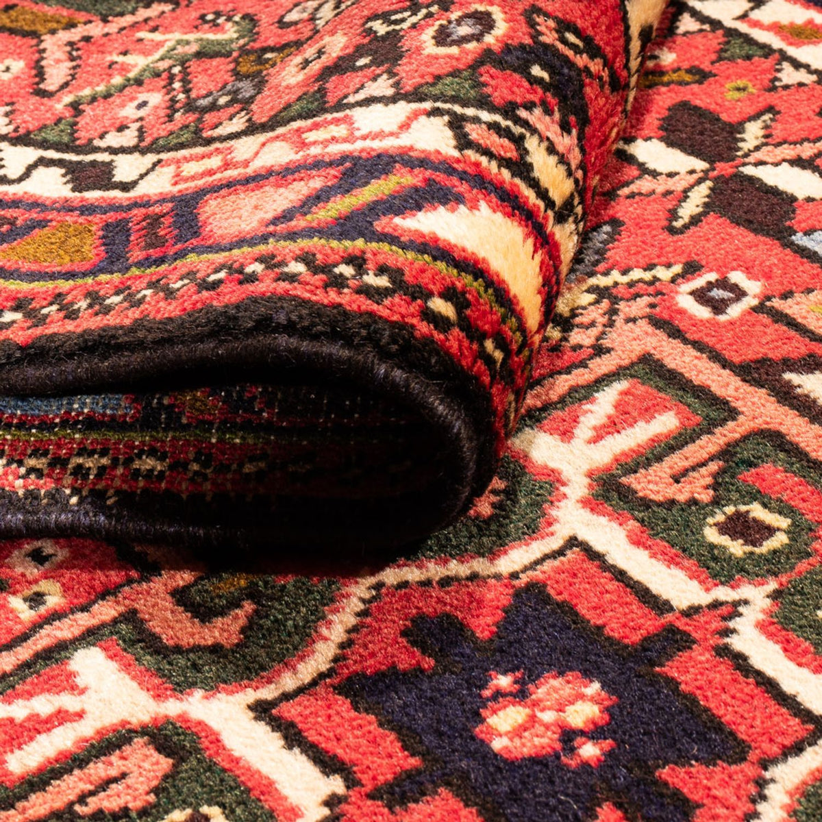 Løber Persisk tæppe - Nomadisk - 303 x 67 cm - rød