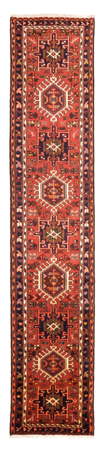 Løber Persisk tæppe - Nomadisk - 300 x 73 cm - rød