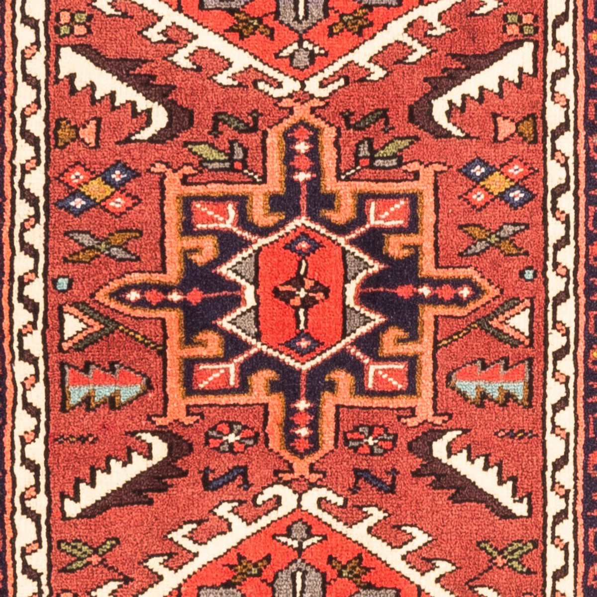Løber Persisk tæppe - Nomadisk - 288 x 66 cm - rød