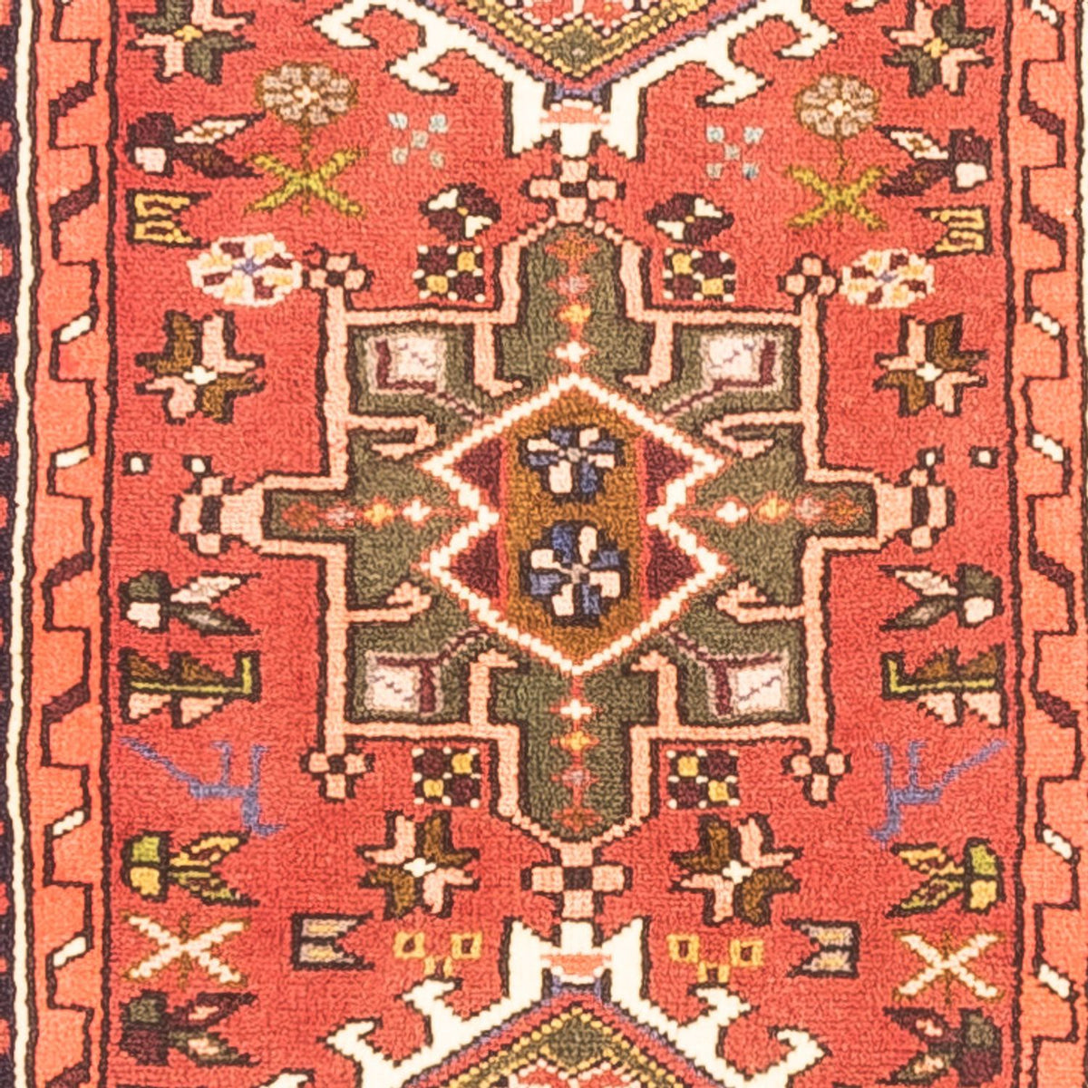 Løber Persisk tæppe - Nomadisk - 292 x 66 cm - rød
