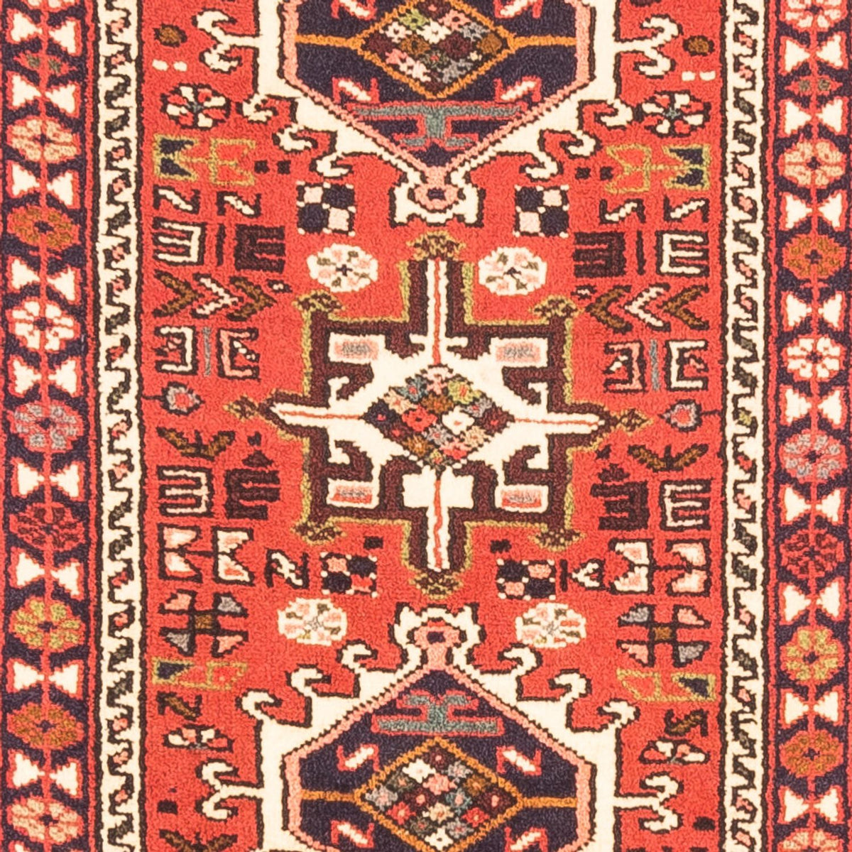 Løber Persisk tæppe - Nomadisk - 285 x 72 cm - rød