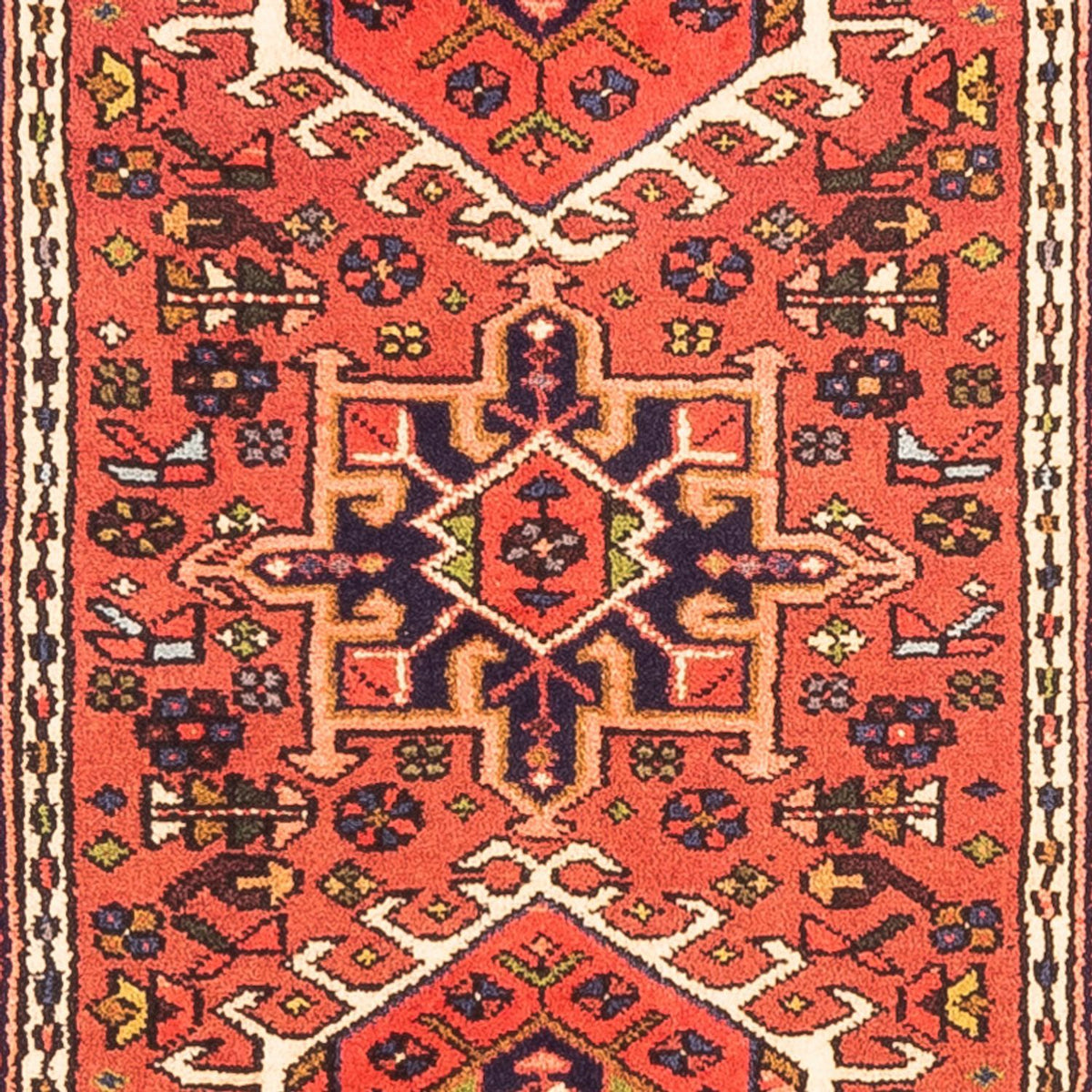 Løber Persisk tæppe - Nomadisk - 290 x 70 cm - rød