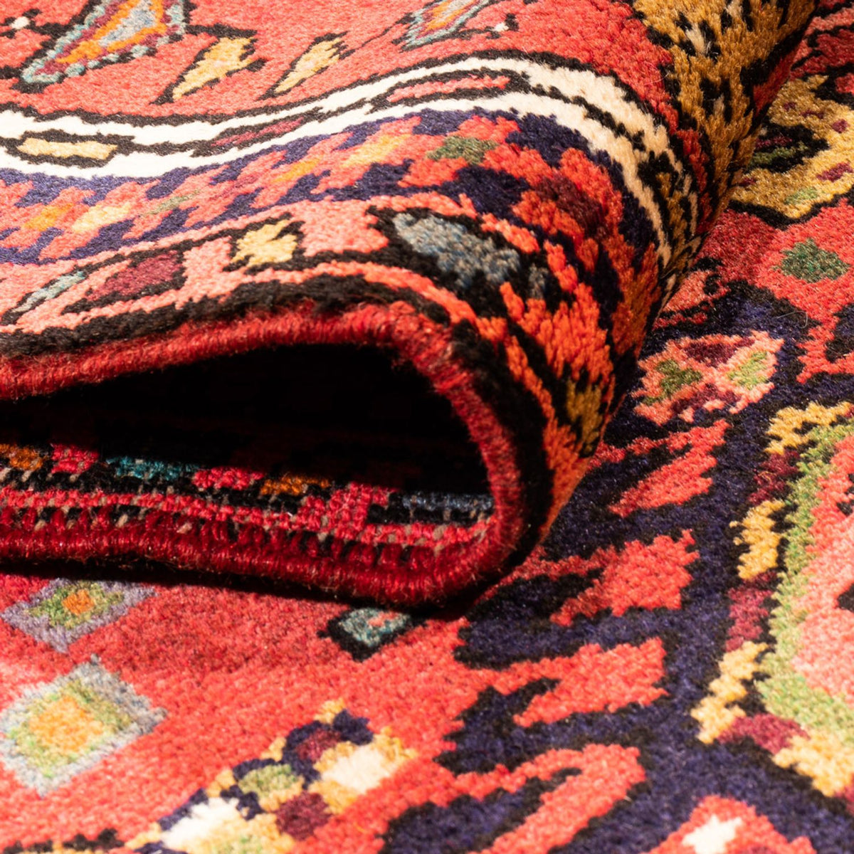 Løber Persisk tæppe - Nomadisk - 274 x 68 cm - rød