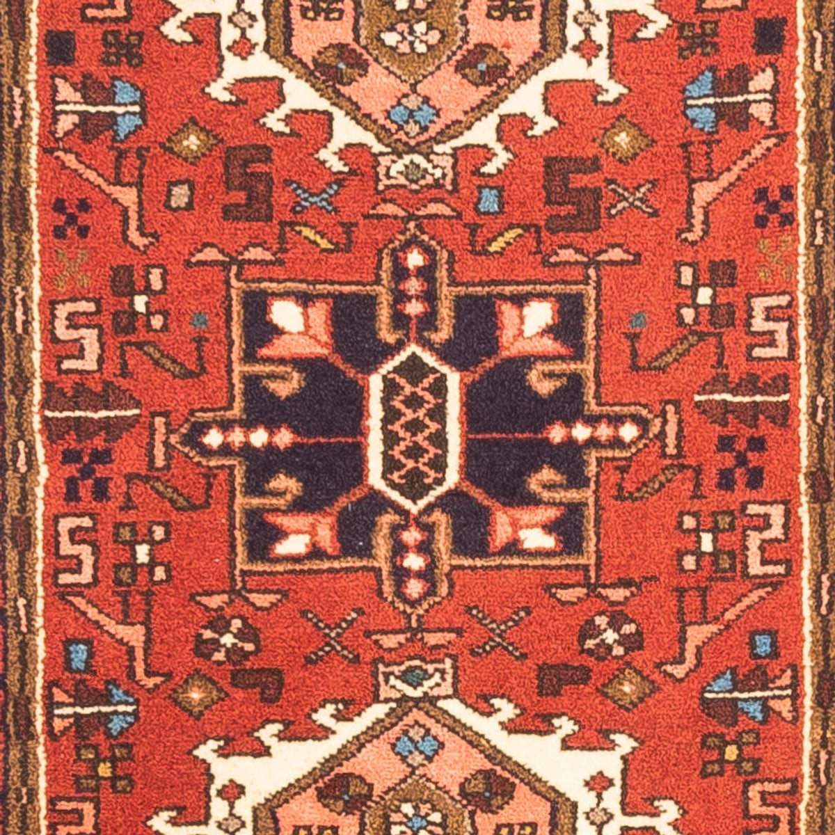 Løber Persisk tæppe - Nomadisk - 278 x 68 cm - rød