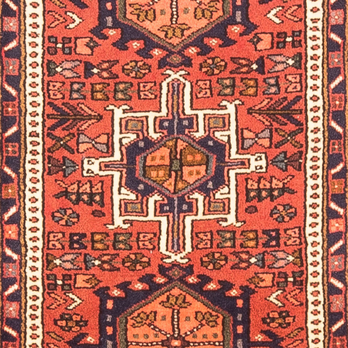 Løber Persisk tæppe - Nomadisk - 313 x 73 cm - rød