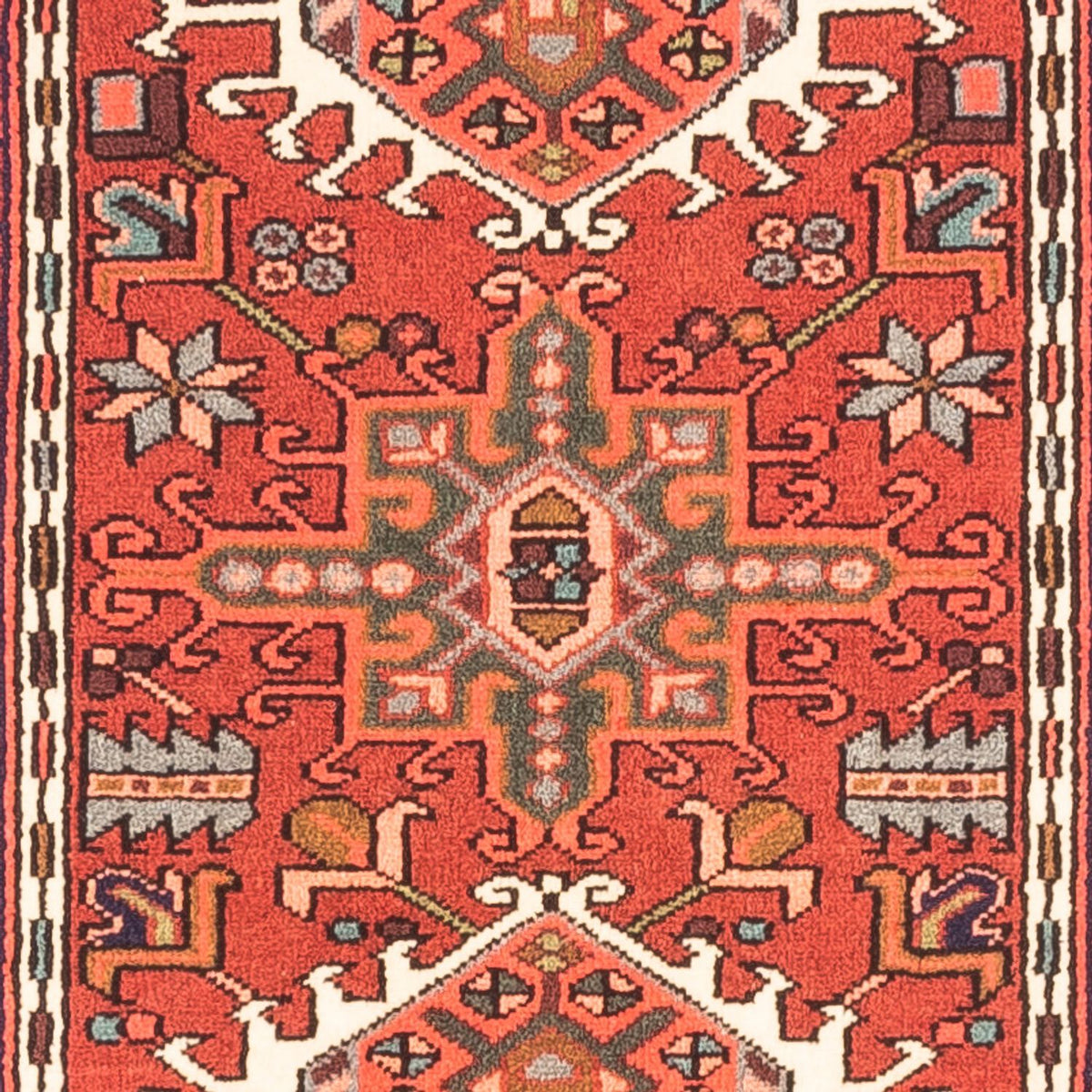 Løber Persisk tæppe - Nomadisk - 284 x 70 cm - rød