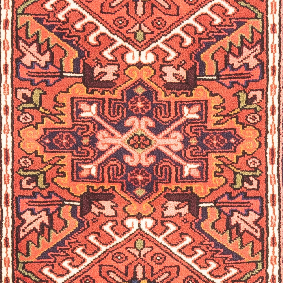 Løber Persisk tæppe - Nomadisk - 294 x 70 cm - rød