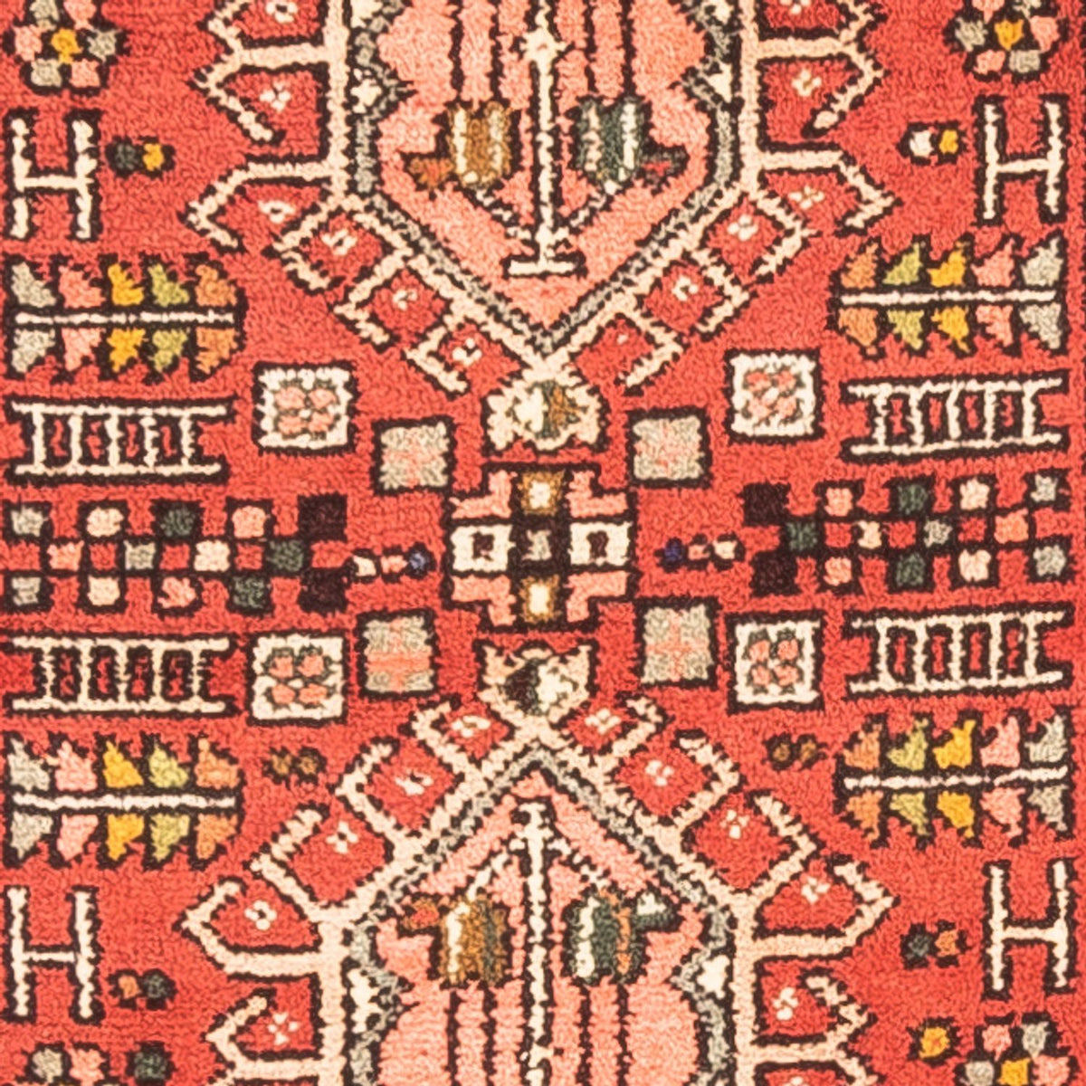 Løber Persisk tæppe - Nomadisk - 275 x 62 cm - rød