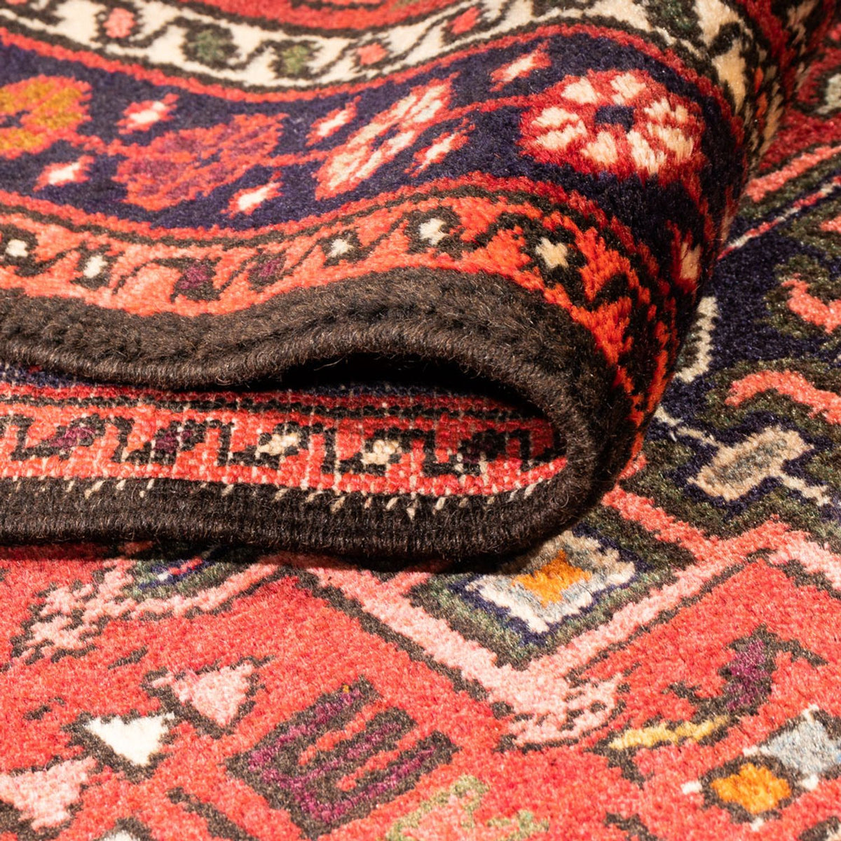 Løber Persisk tæppe - Nomadisk - 284 x 72 cm - rød