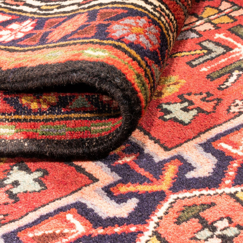 Løber Persisk tæppe - Nomadisk - 394 x 80 cm - rød