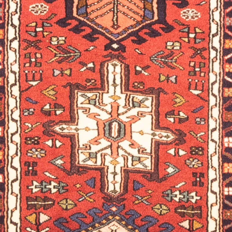Løber Persisk tæppe - Nomadisk - 406 x 73 cm - rød