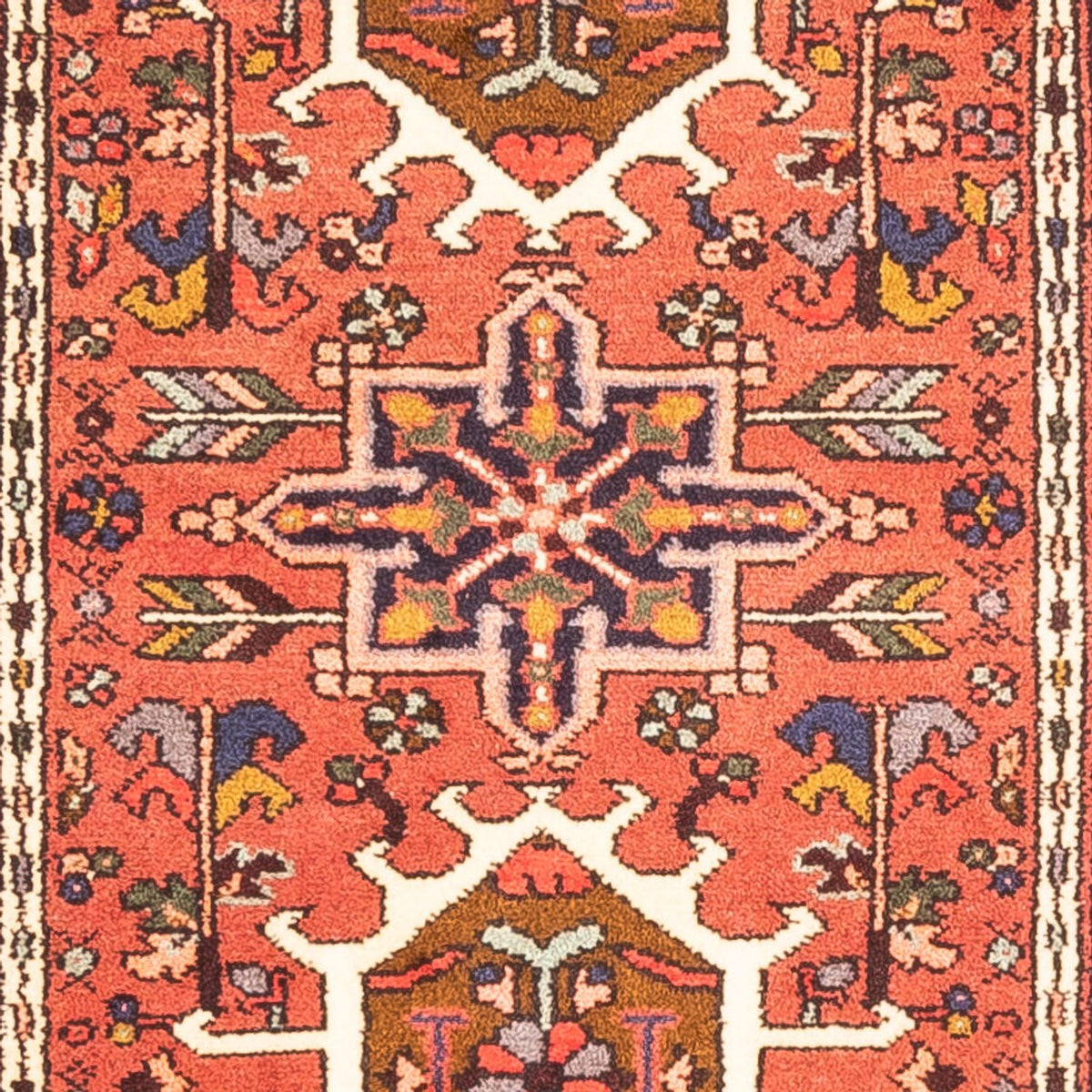 Løber Persisk tæppe - Nomadisk - 296 x 74 cm - rød
