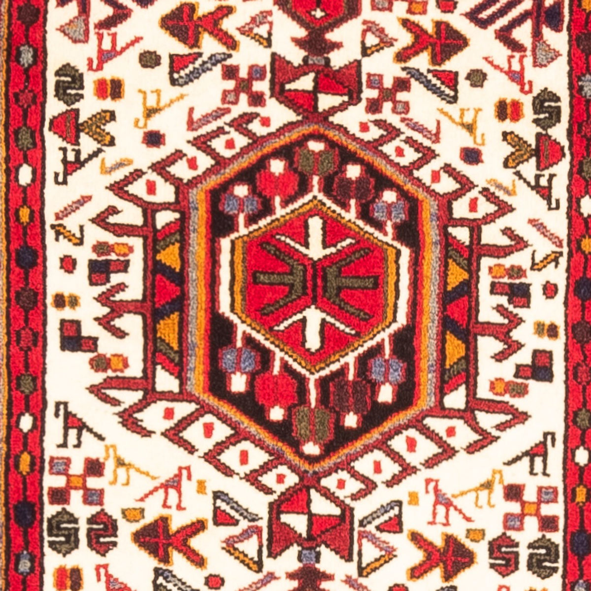 Løber Persisk tæppe - Nomadisk - 280 x 70 cm - beige