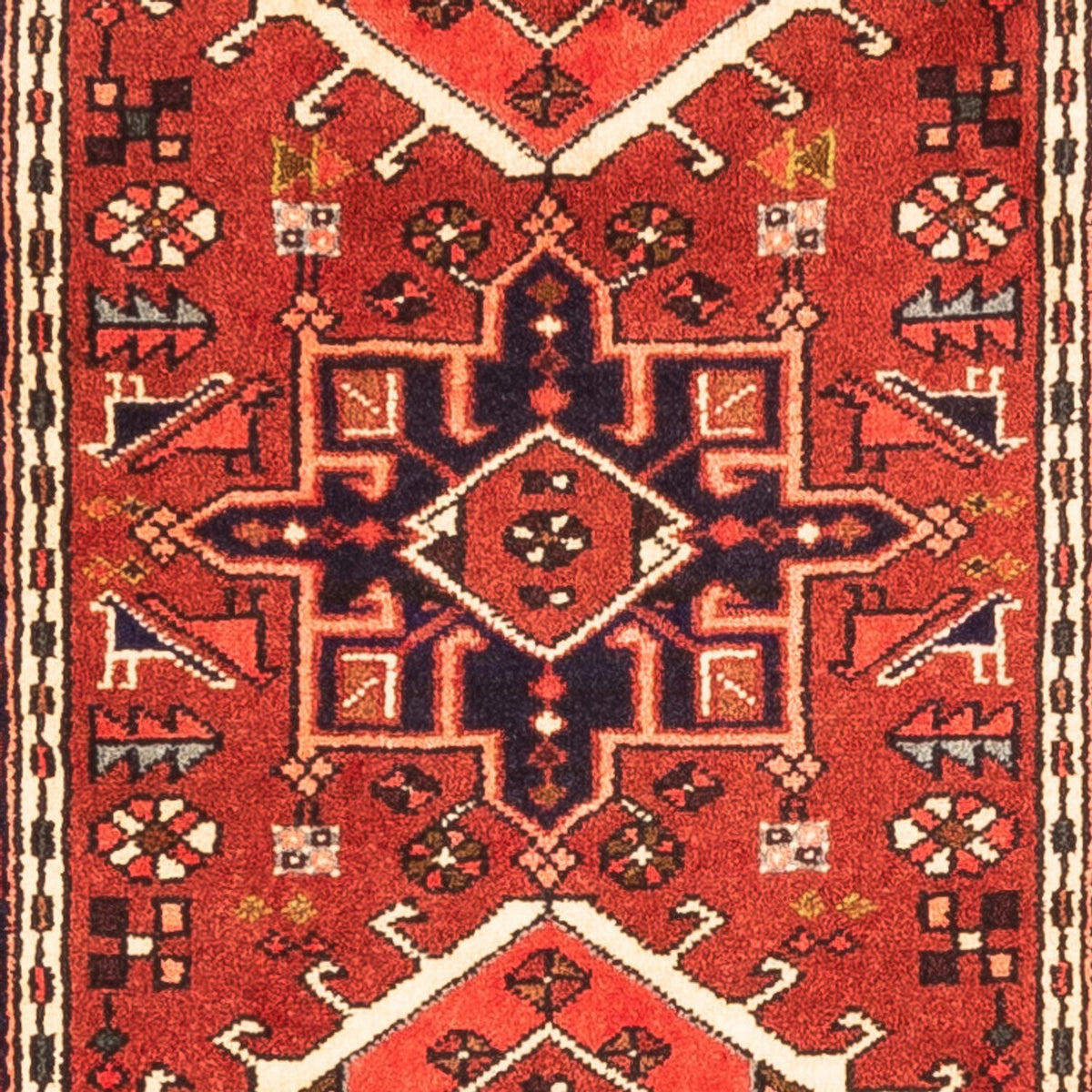 Løber Persisk tæppe - Nomadisk - 285 x 70 cm - rød