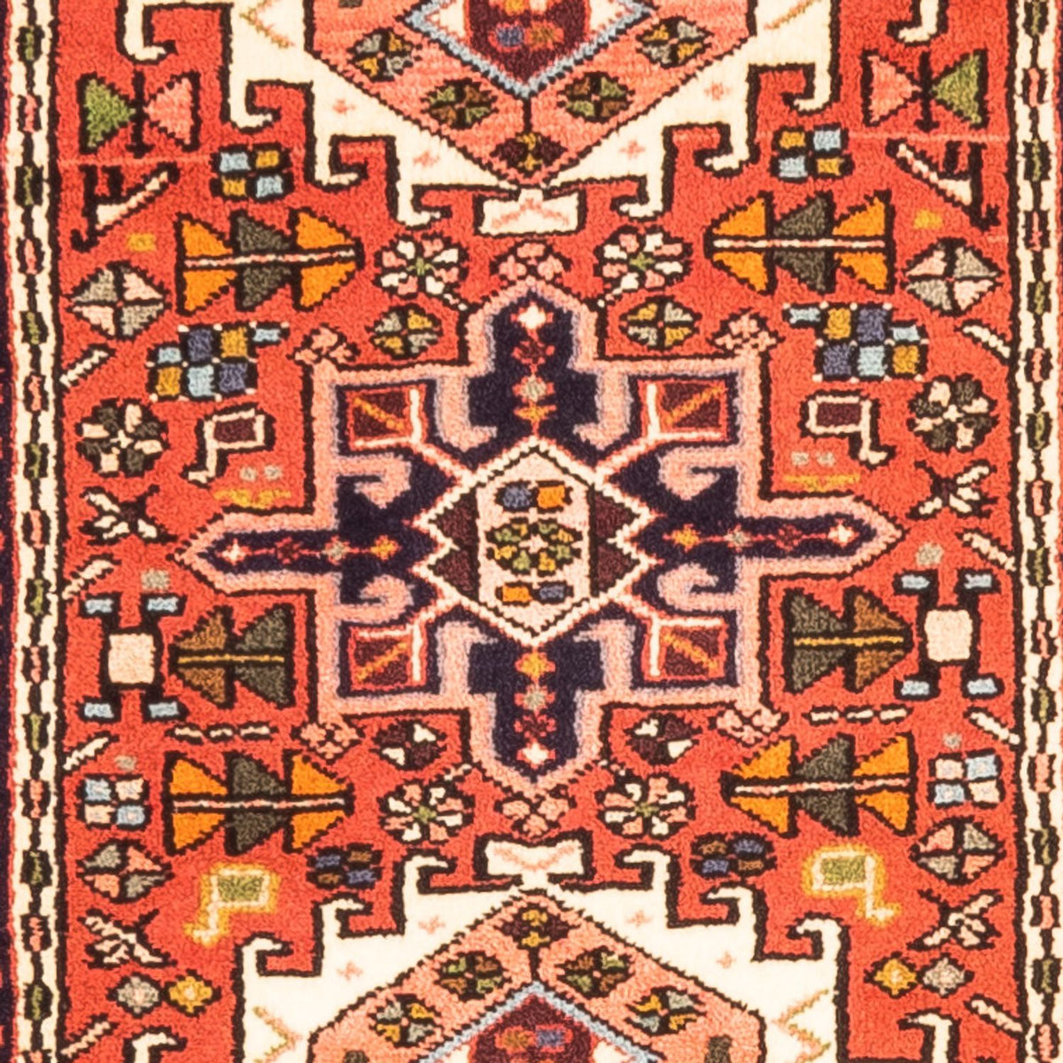 Løber Persisk tæppe - Nomadisk - 280 x 70 cm - rød