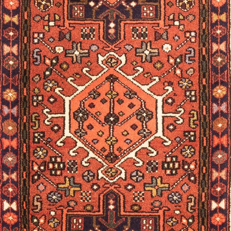 Løber Persisk tæppe - Nomadisk - 282 x 68 cm - mørkeblå