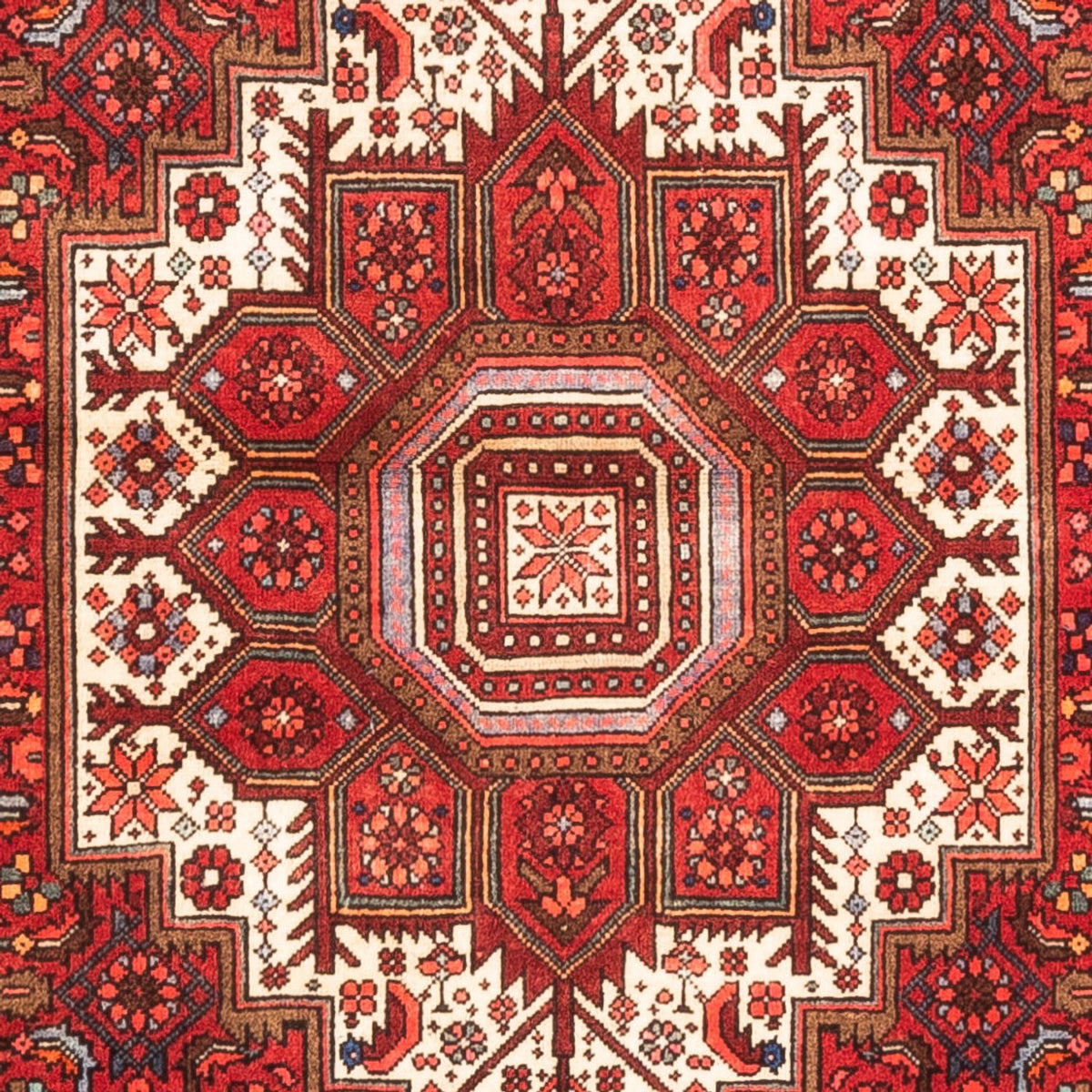 Persisk tæppe - Nomadisk - 150 x 98 cm - rød