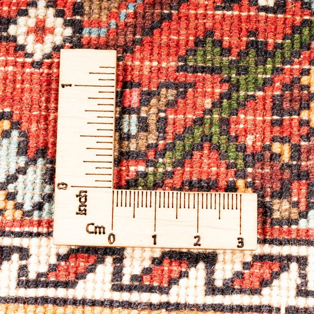 Persisk tæppe - Nomadisk - 152 x 100 cm - mørk beige