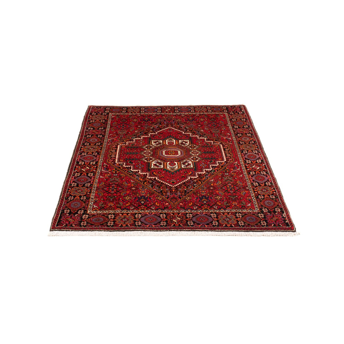 Persisk tæppe - Nomadisk - 150 x 105 cm - rød