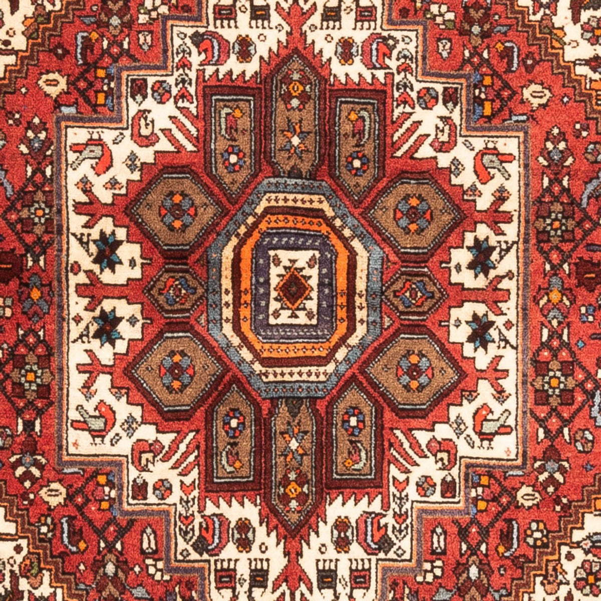Persisk tæppe - Nomadisk - 145 x 103 cm - creme