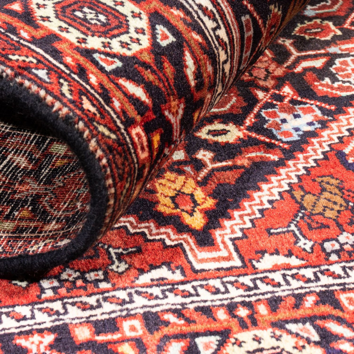 Persisk tæppe - Nomadisk - 147 x 102 cm - rød