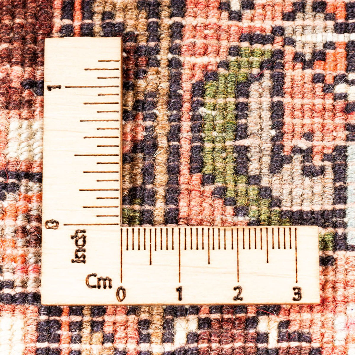 Persisk tæppe - Nomadisk - 155 x 109 cm - rød