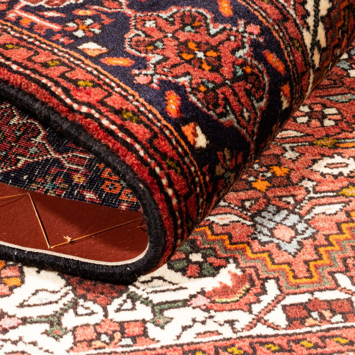 Persisk tæppe - Nomadisk - 158 x 110 cm - beige