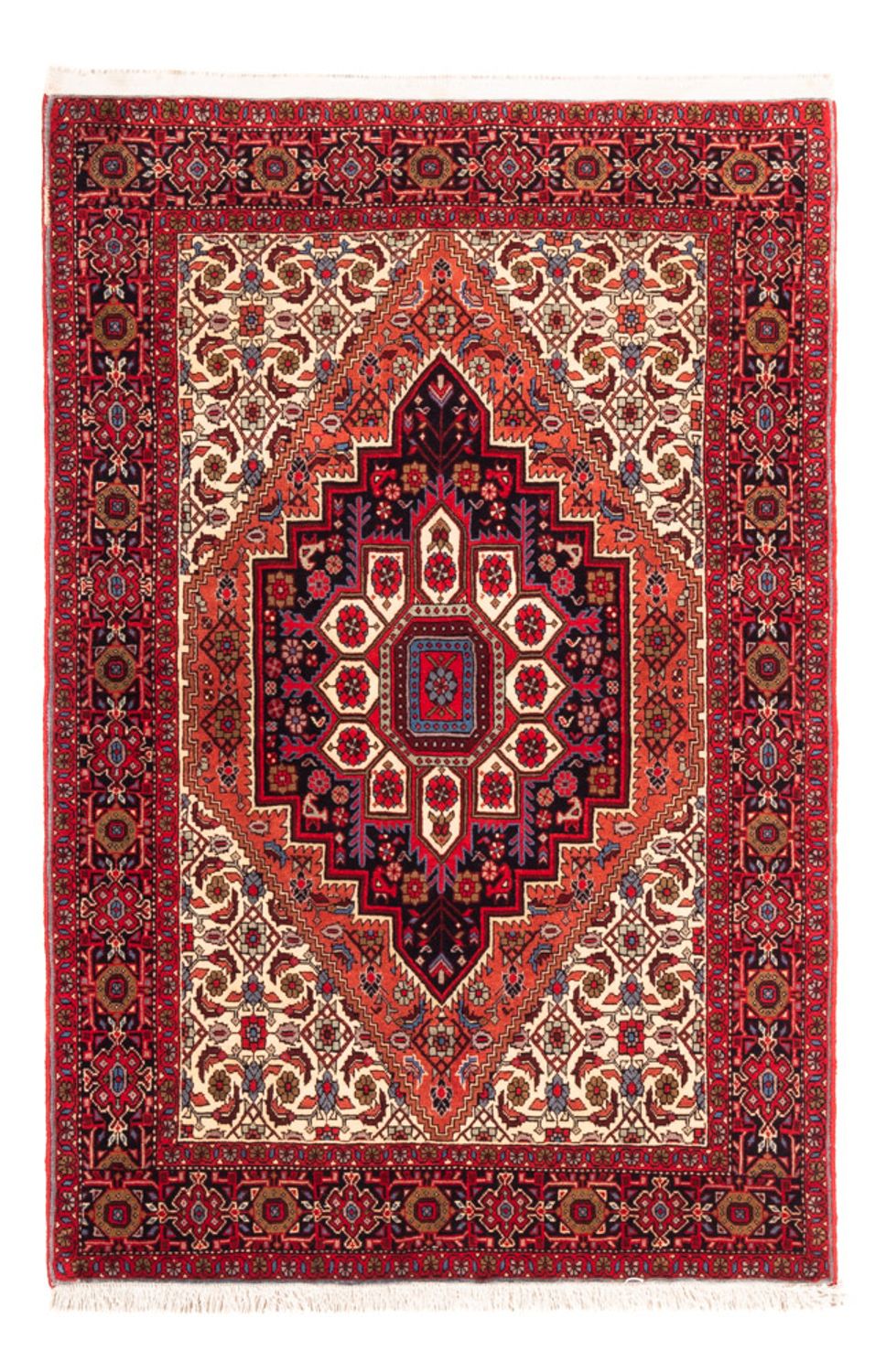 Persisk tæppe - Nomadisk - 155 x 108 cm - beige