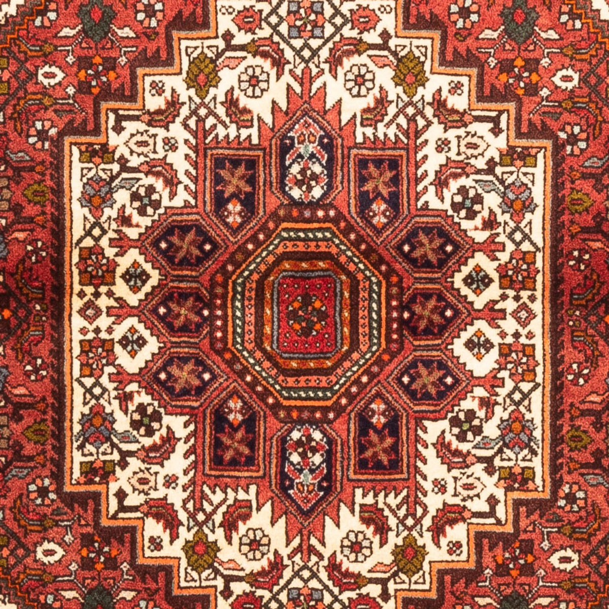 Persisk tæppe - Nomadisk - 156 x 106 cm - beige