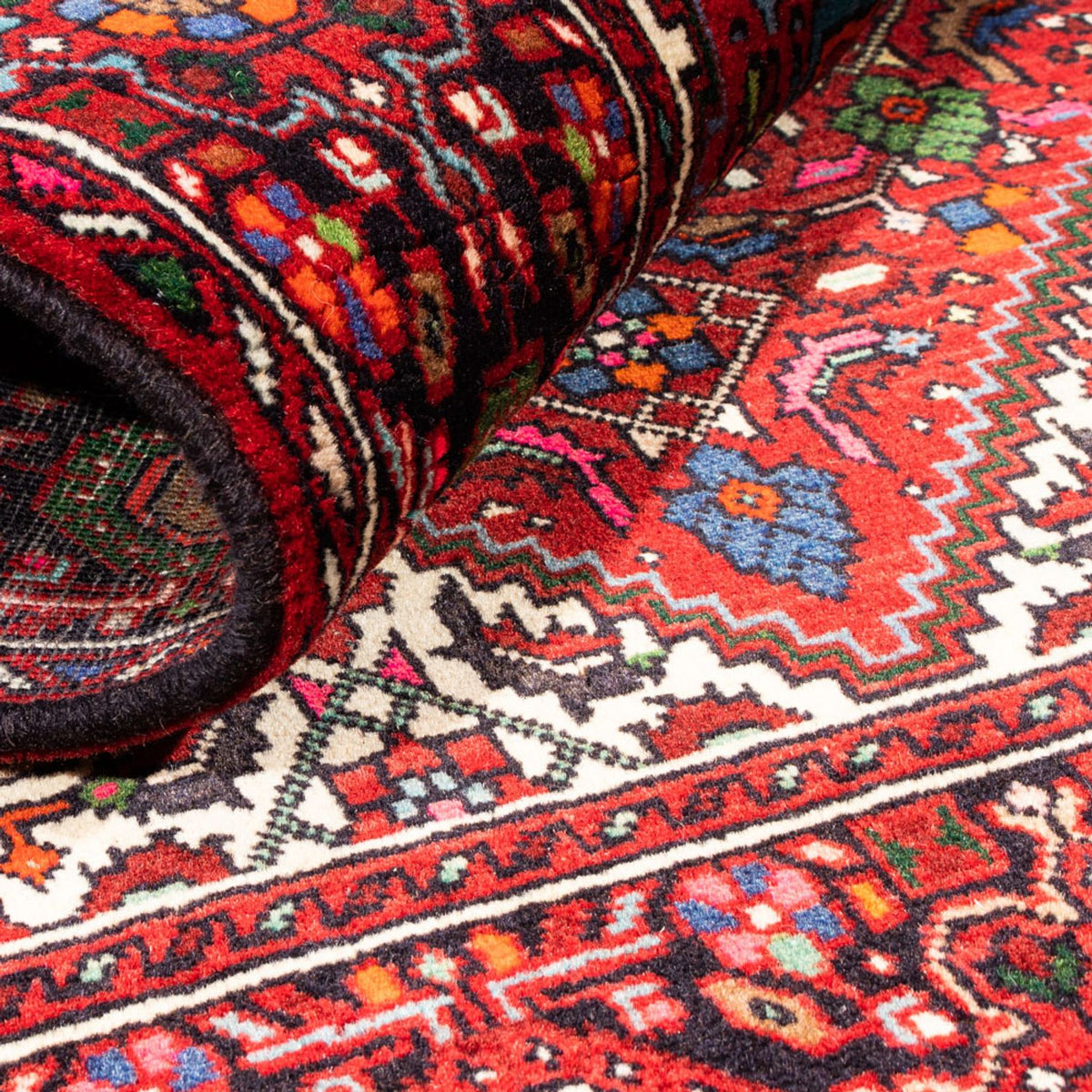 Persisk tæppe - Nomadisk - 163 x 105 cm - beige