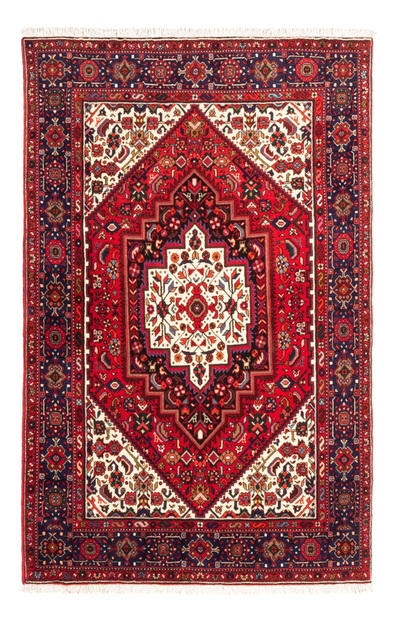 Persisk tæppe - Nomadisk - 150 x 98 cm - rød