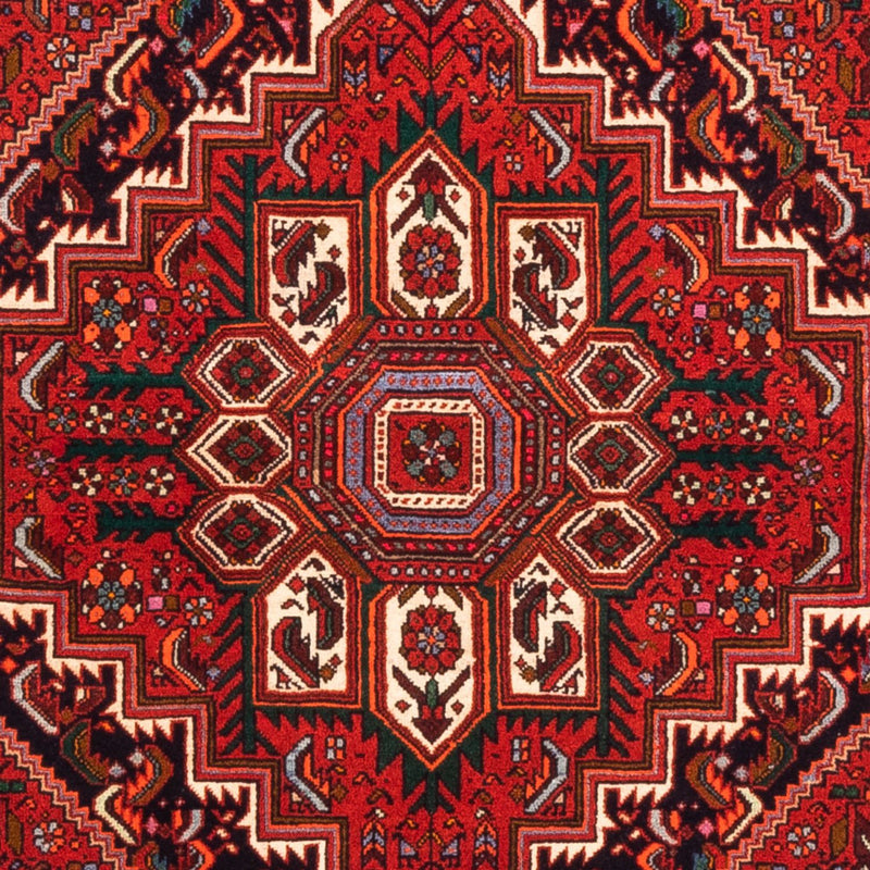 Persisk tæppe - Nomadisk - 143 x 104 cm - rød