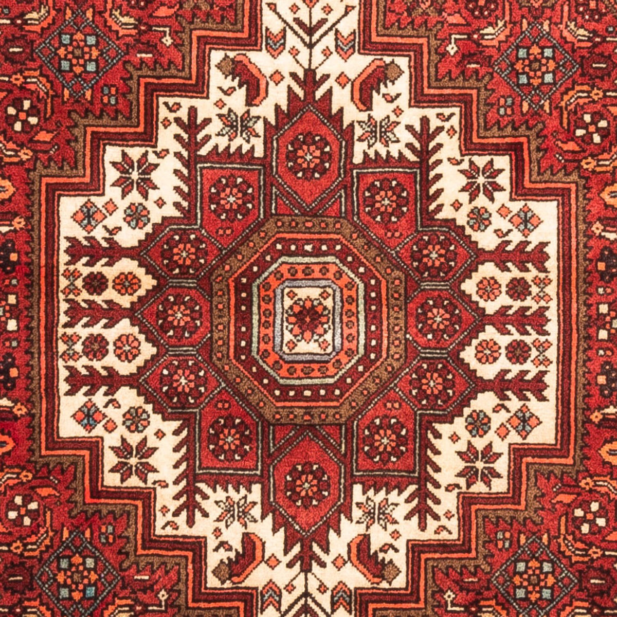 Persisk tæppe - Nomadisk - 149 x 98 cm - rød