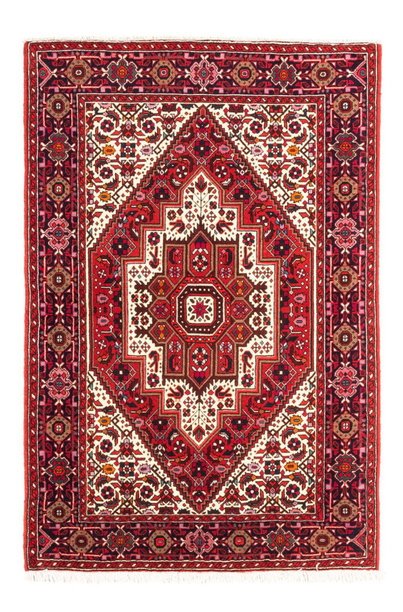 Persisk tæppe - Nomadisk - 148 x 98 cm - rød