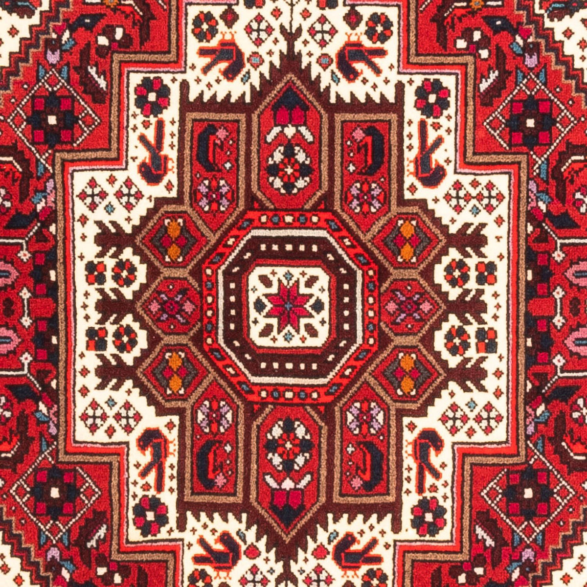 Persisk tæppe - Nomadisk - 148 x 98 cm - rød