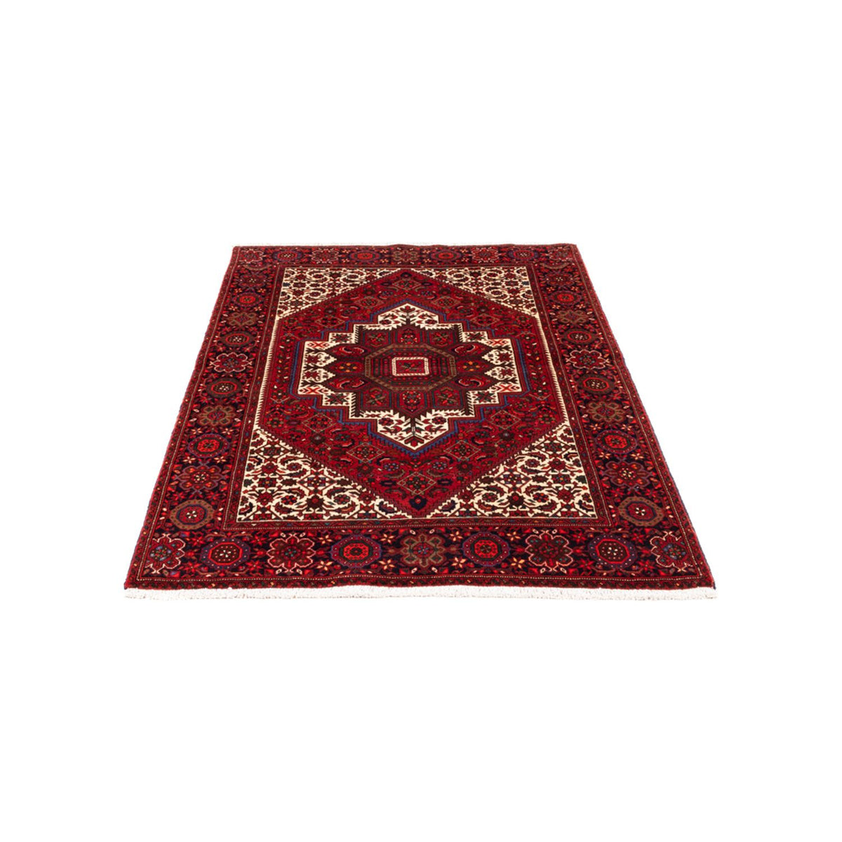 Persisk tæppe - Nomadisk - 156 x 103 cm - rød