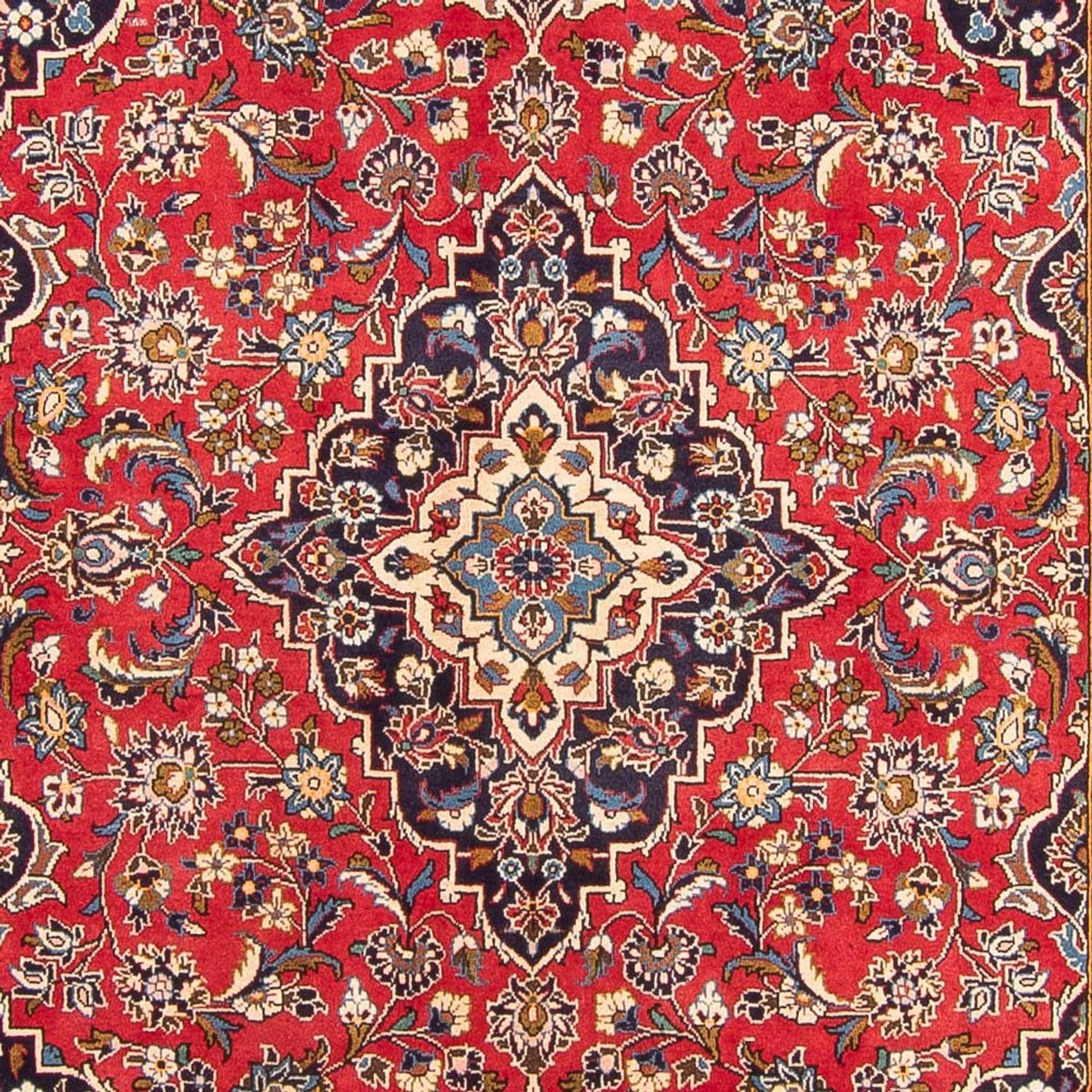Persisk tæppe - Keshan - 293 x 193 cm - rød