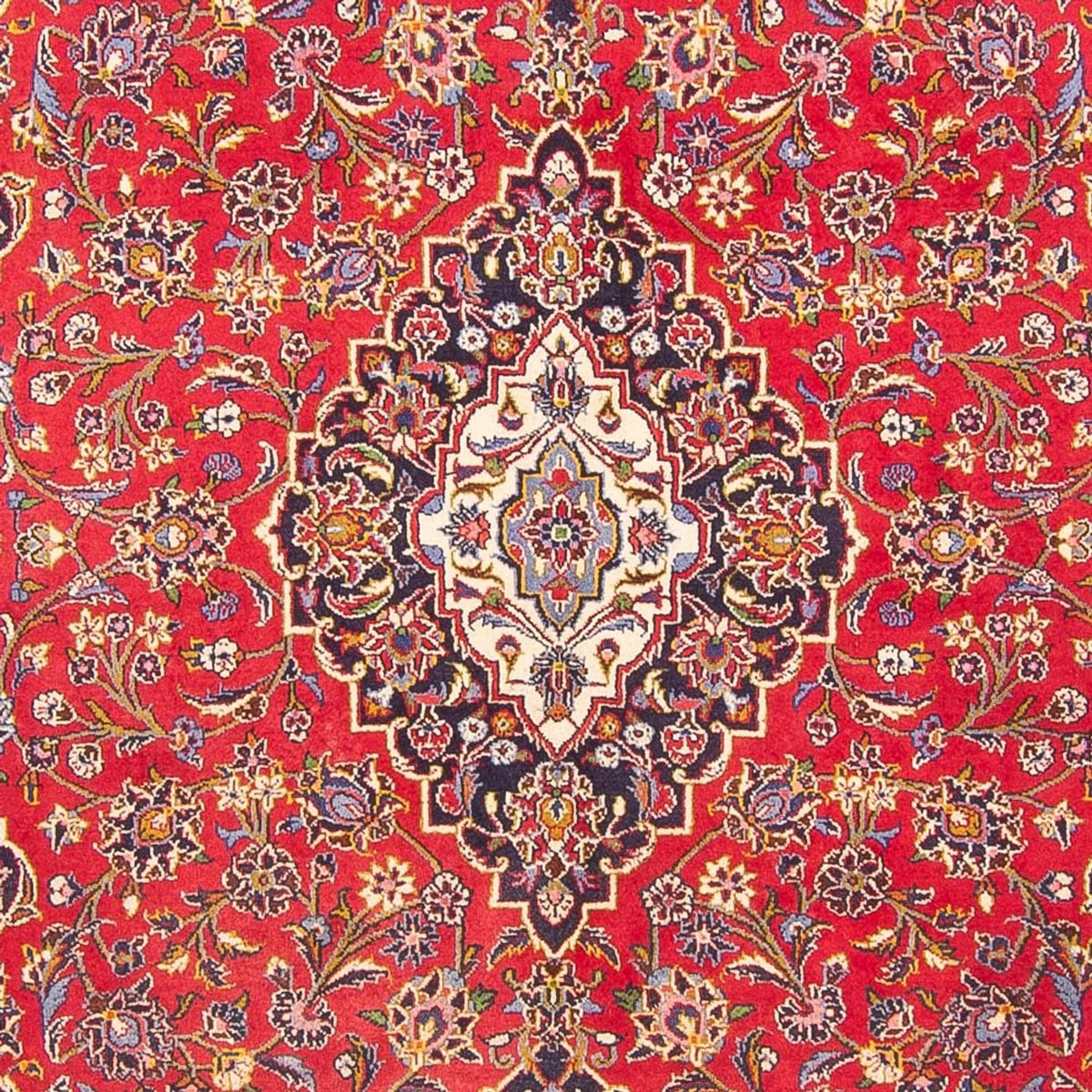 Persisk tæppe - Keshan - 295 x 198 cm - rød
